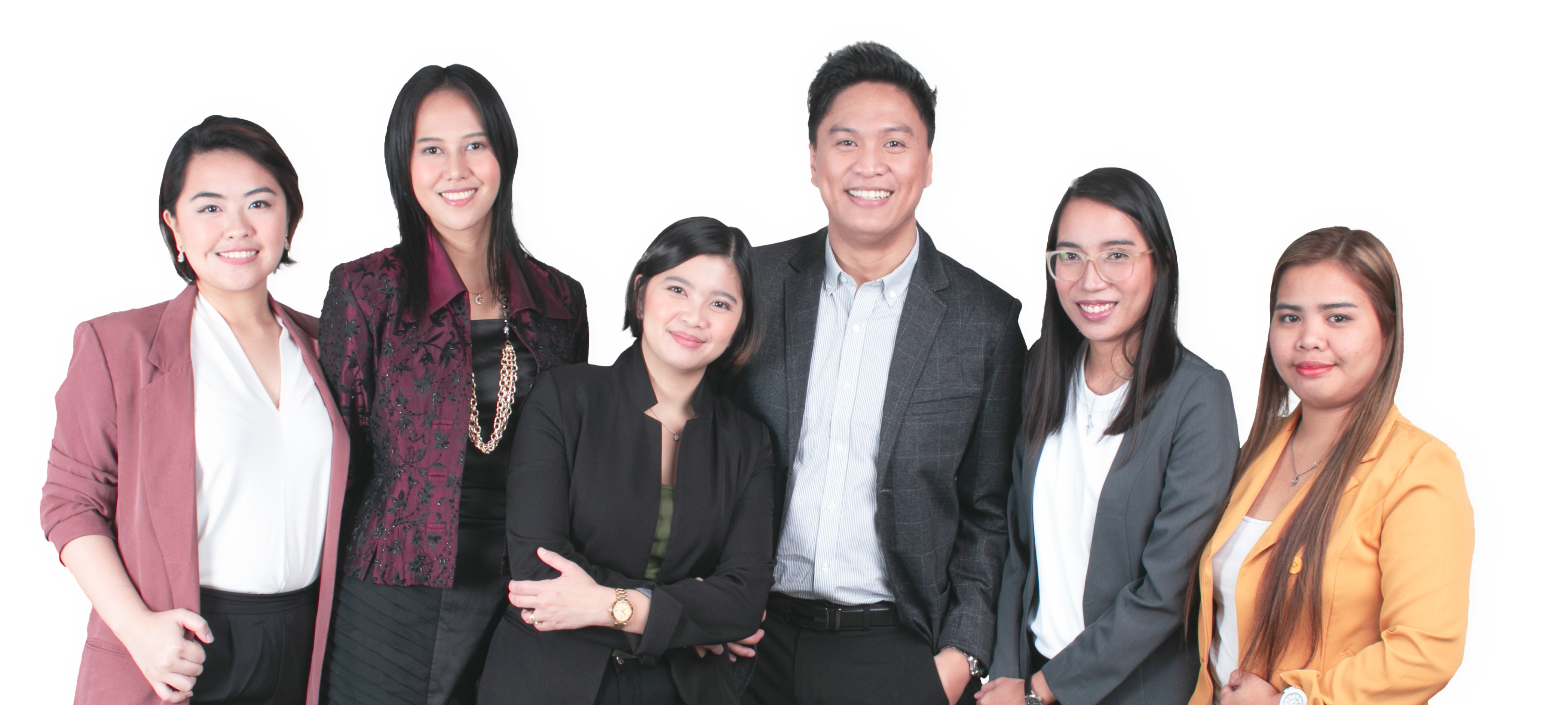 Our team working together